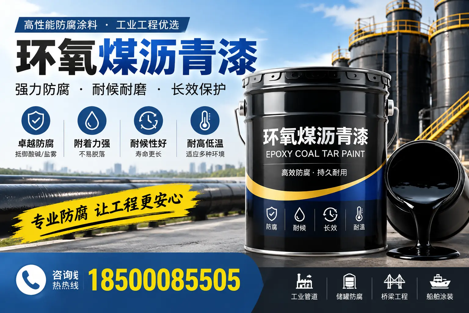 环氧煤沥青漆的施工方法与注意事项，确保在安阳顺利完成