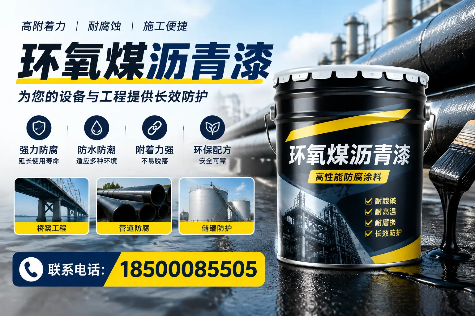 环氧煤沥青漆与其他涂料的对比分析，助力安阳企业决策