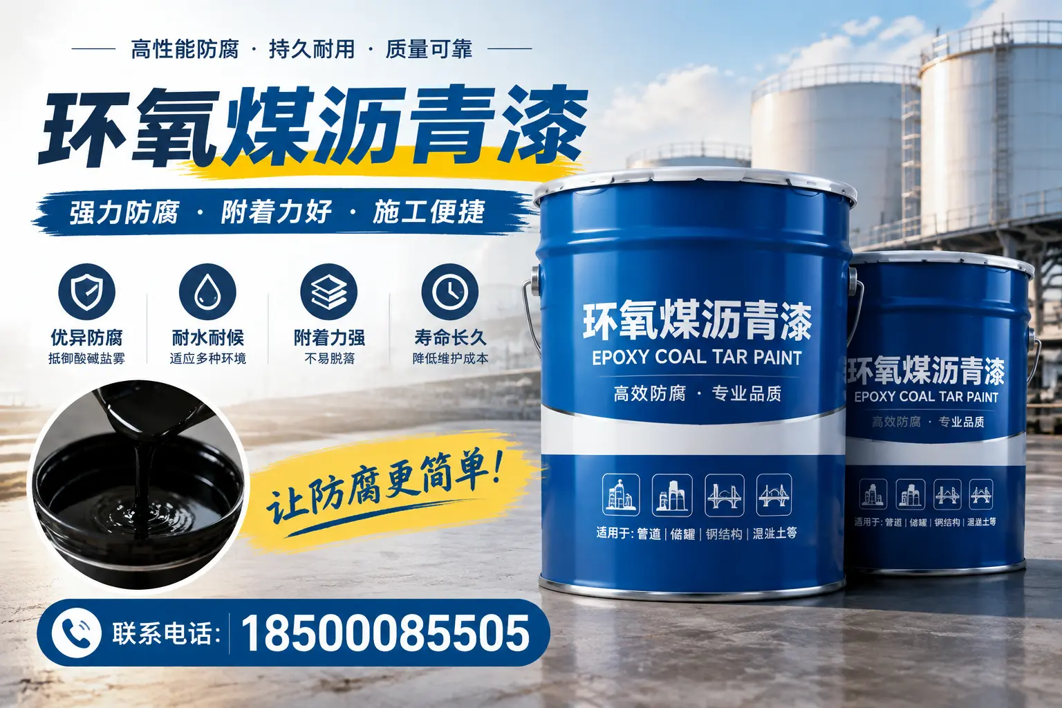 环氧煤沥青漆的环保性分析，安阳企业的选择依据
